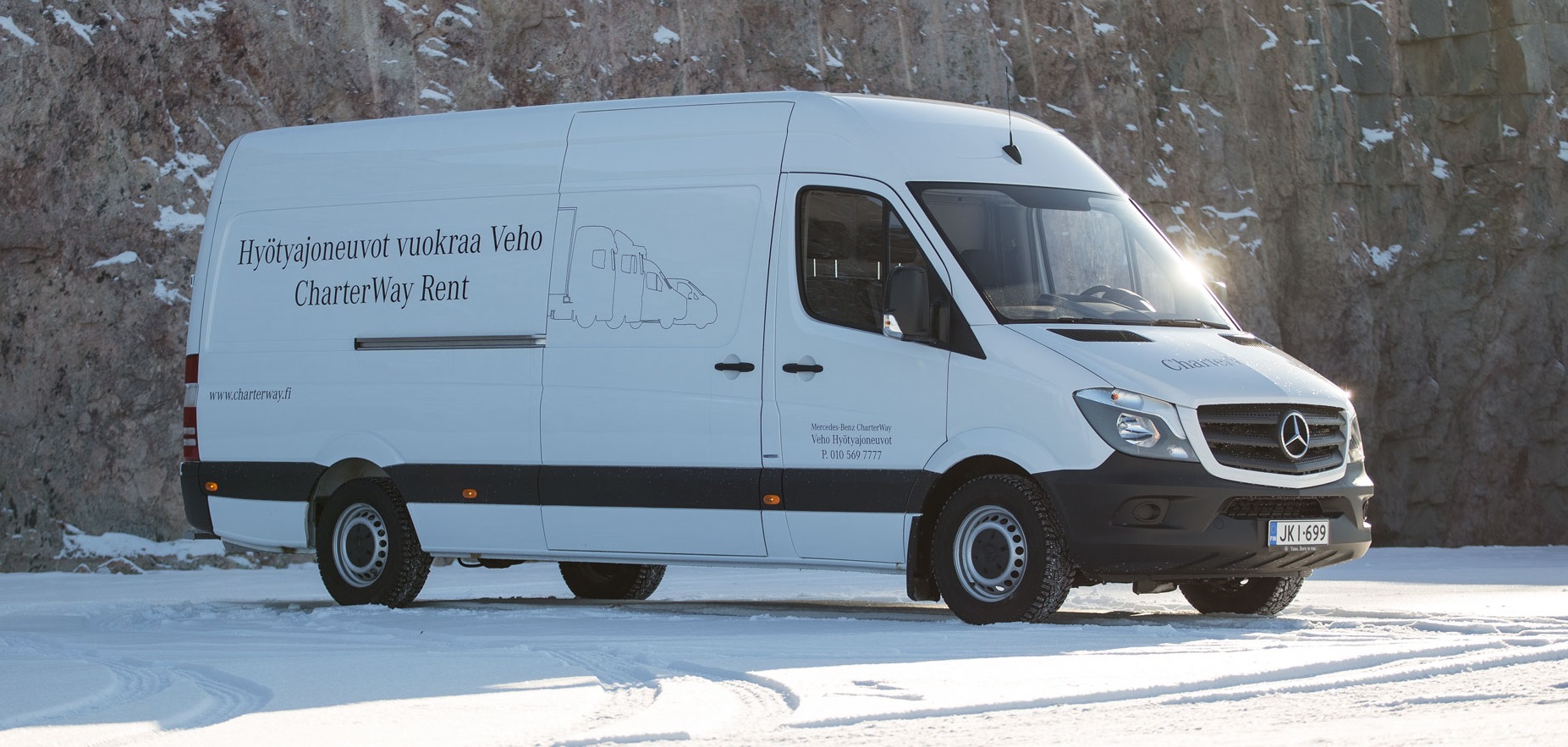 Vuokraa Iso Pakettiauto - Vehotrucks